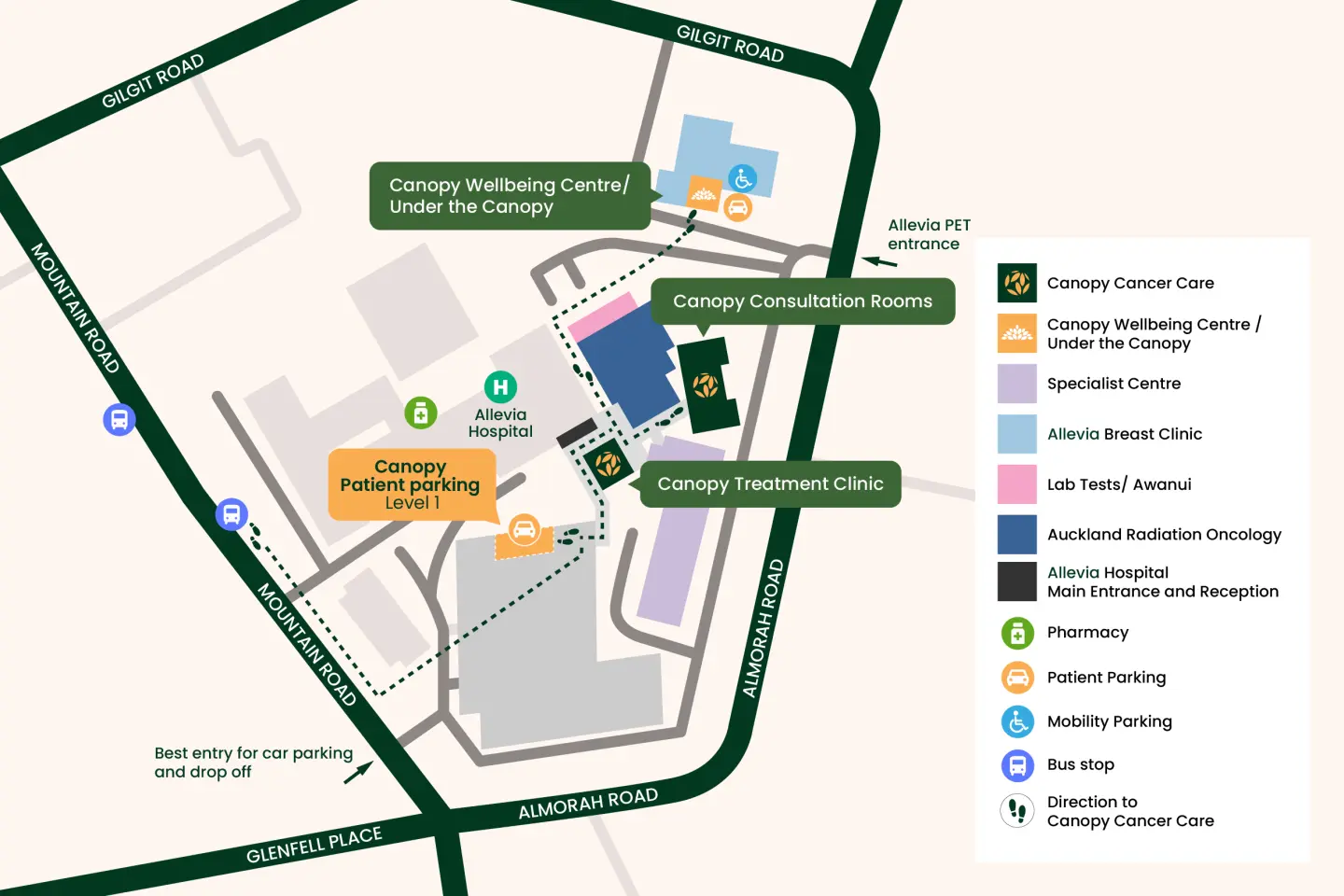 CCC Epsom Map