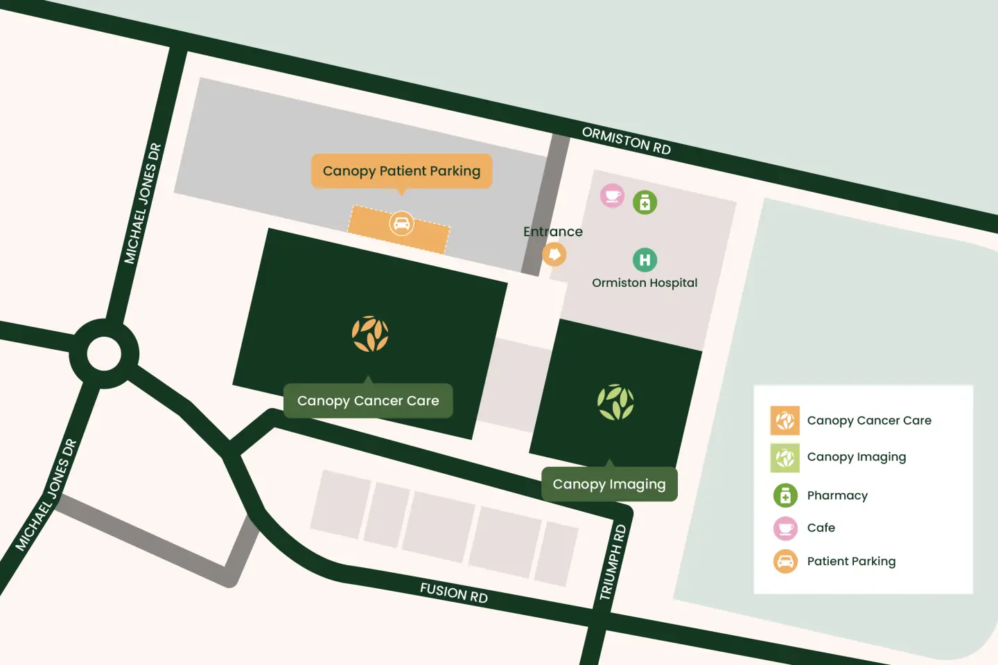 CCC Ormiston Map