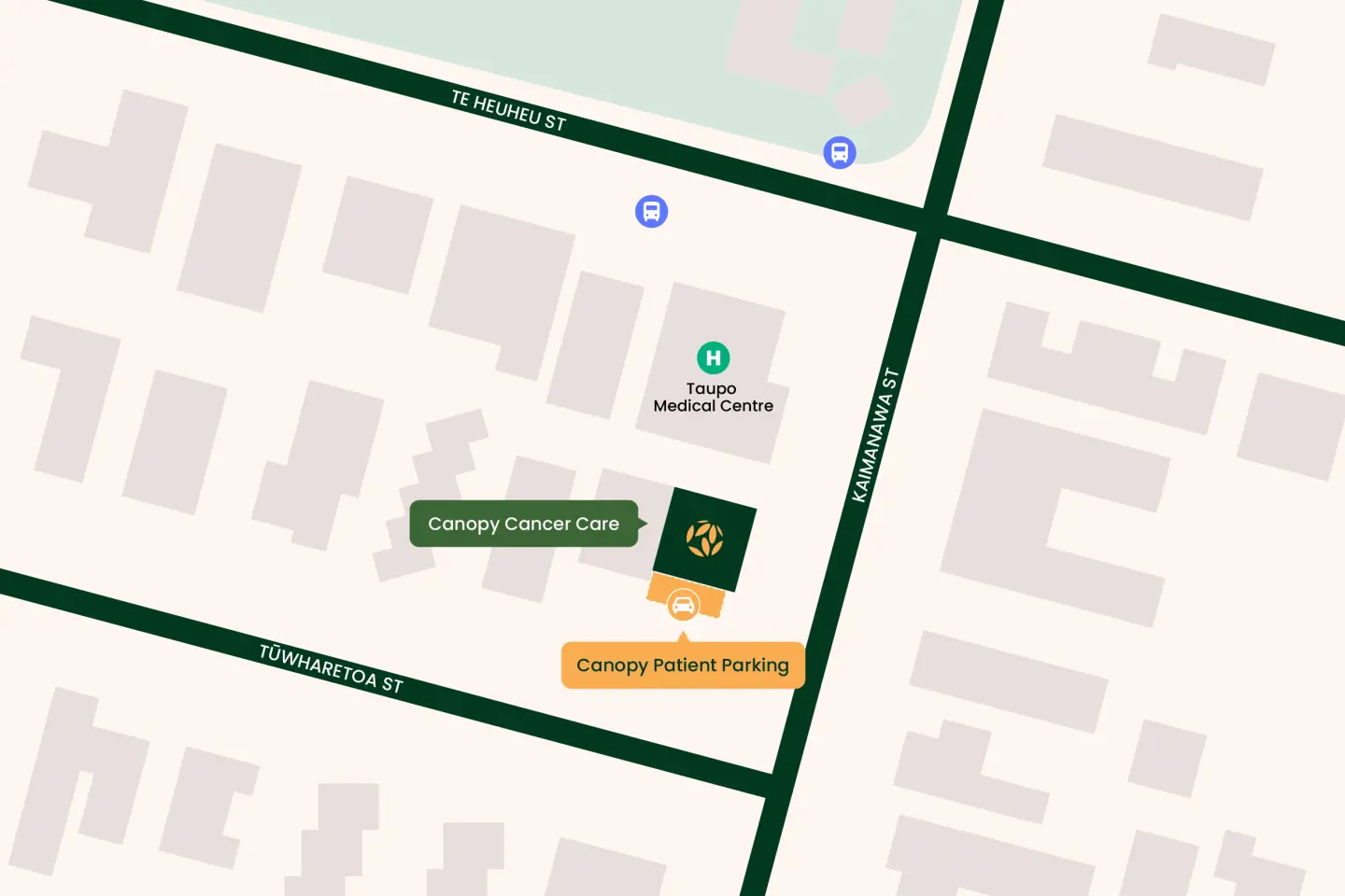 CCC Taupo Map